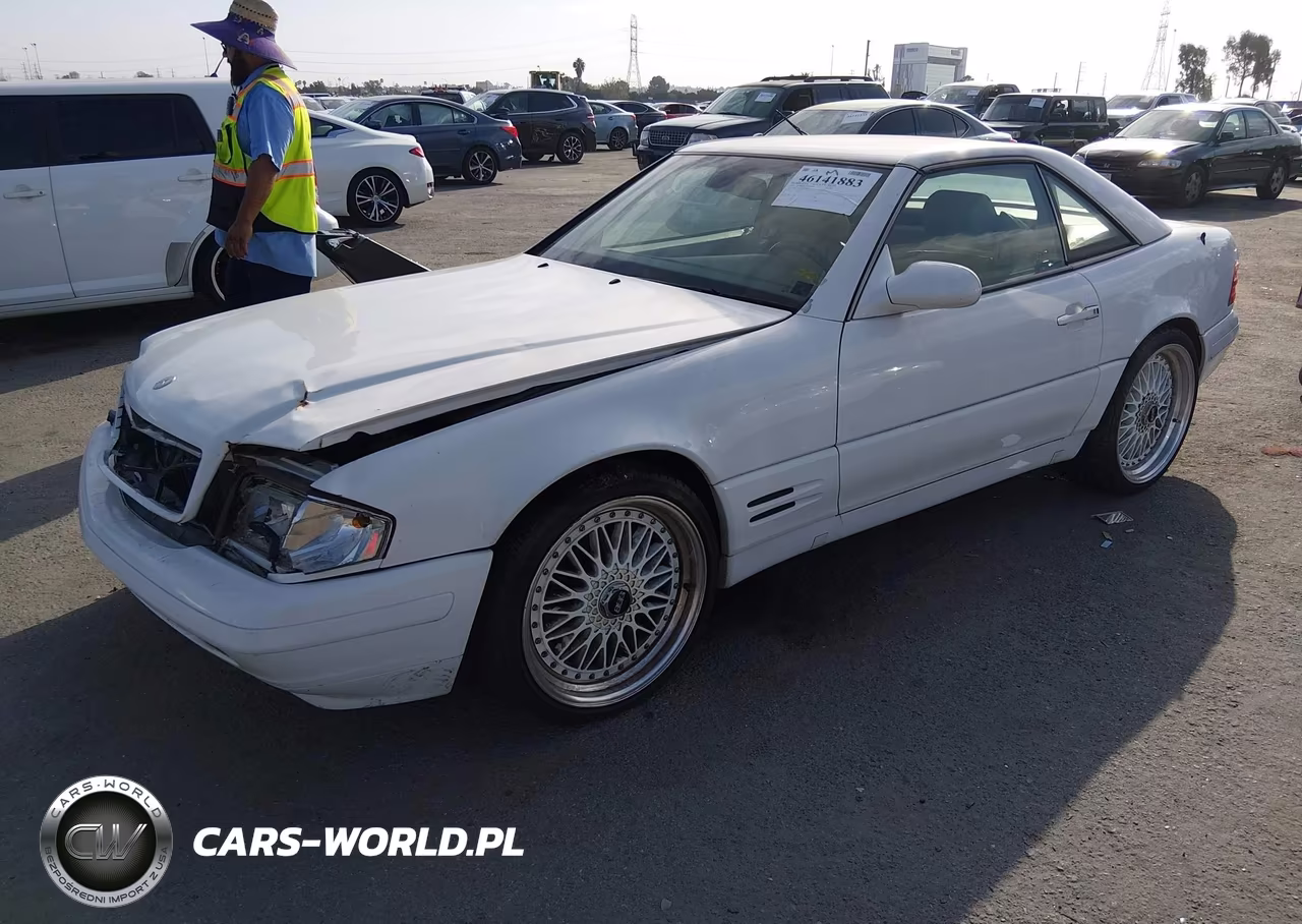 1999 Mercedes-Benz Sl 500 VIN:WDBFA68F9XF180345 - 2