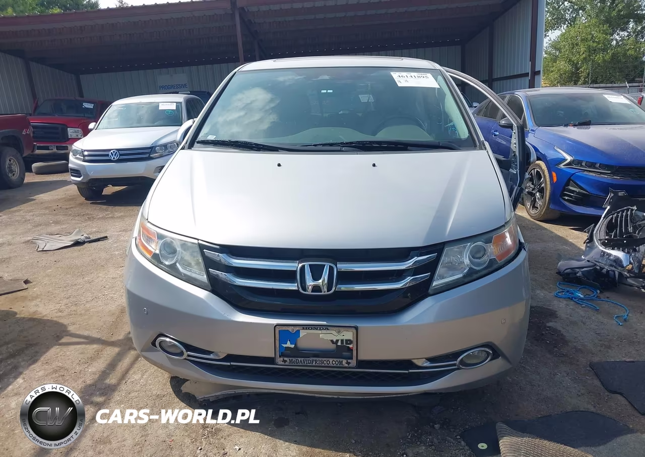 2014 Honda Odyssey Touring-Touring Elite VIN:5FNRL5H96EB126077 - 12