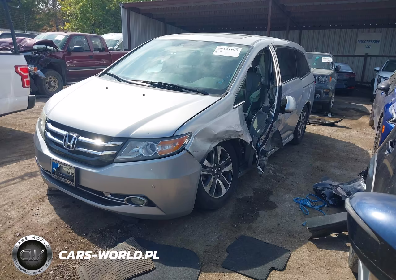 2014 Honda Odyssey Touring-Touring Elite VIN:5FNRL5H96EB126077 - 2