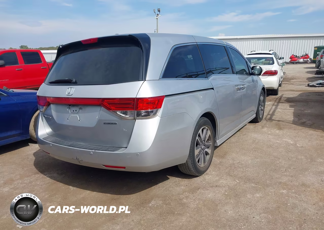 2014 Honda Odyssey Touring-Touring Elite VIN:5FNRL5H96EB126077 - 4