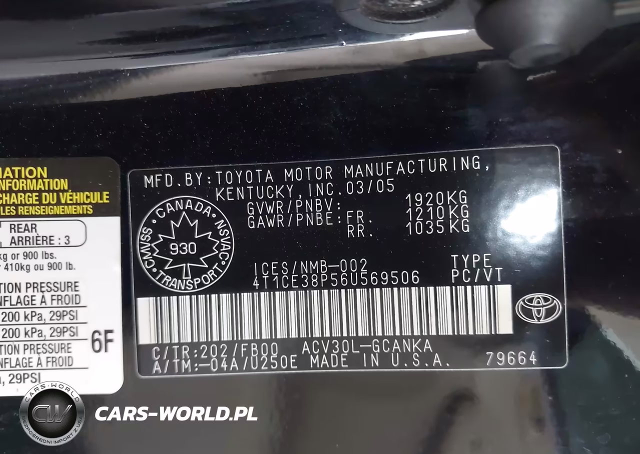 2006 Toyota Solara Se VIN:4T1CE38P56U569506 - 9
