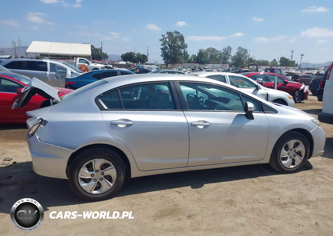 2014 Honda Civic Lx VIN:19XFB2F57EE207891 - 13