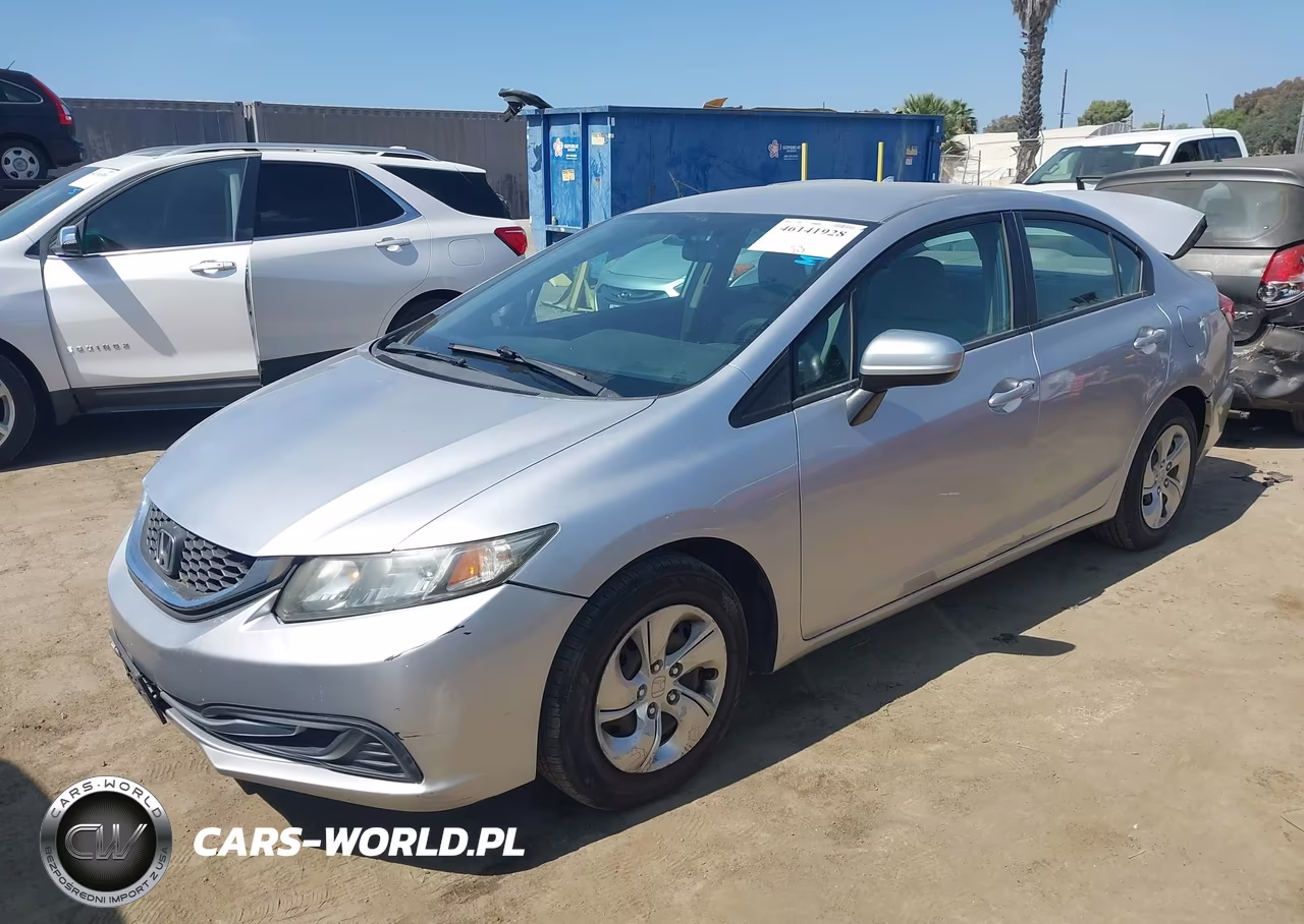 2014 Honda Civic Lx VIN:19XFB2F57EE207891 - 2