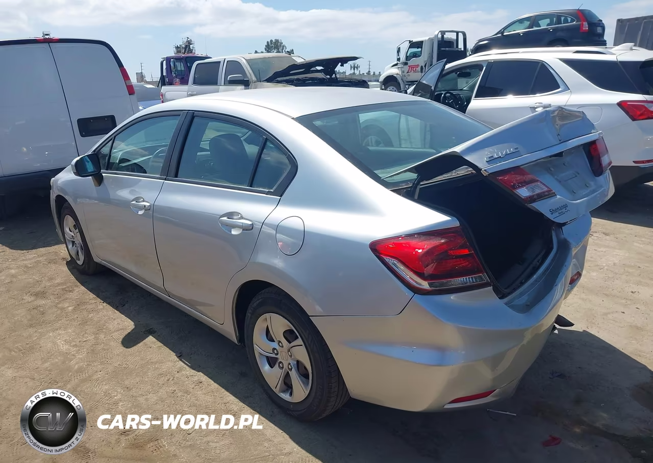 2014 Honda Civic Lx VIN:19XFB2F57EE207891 - 3