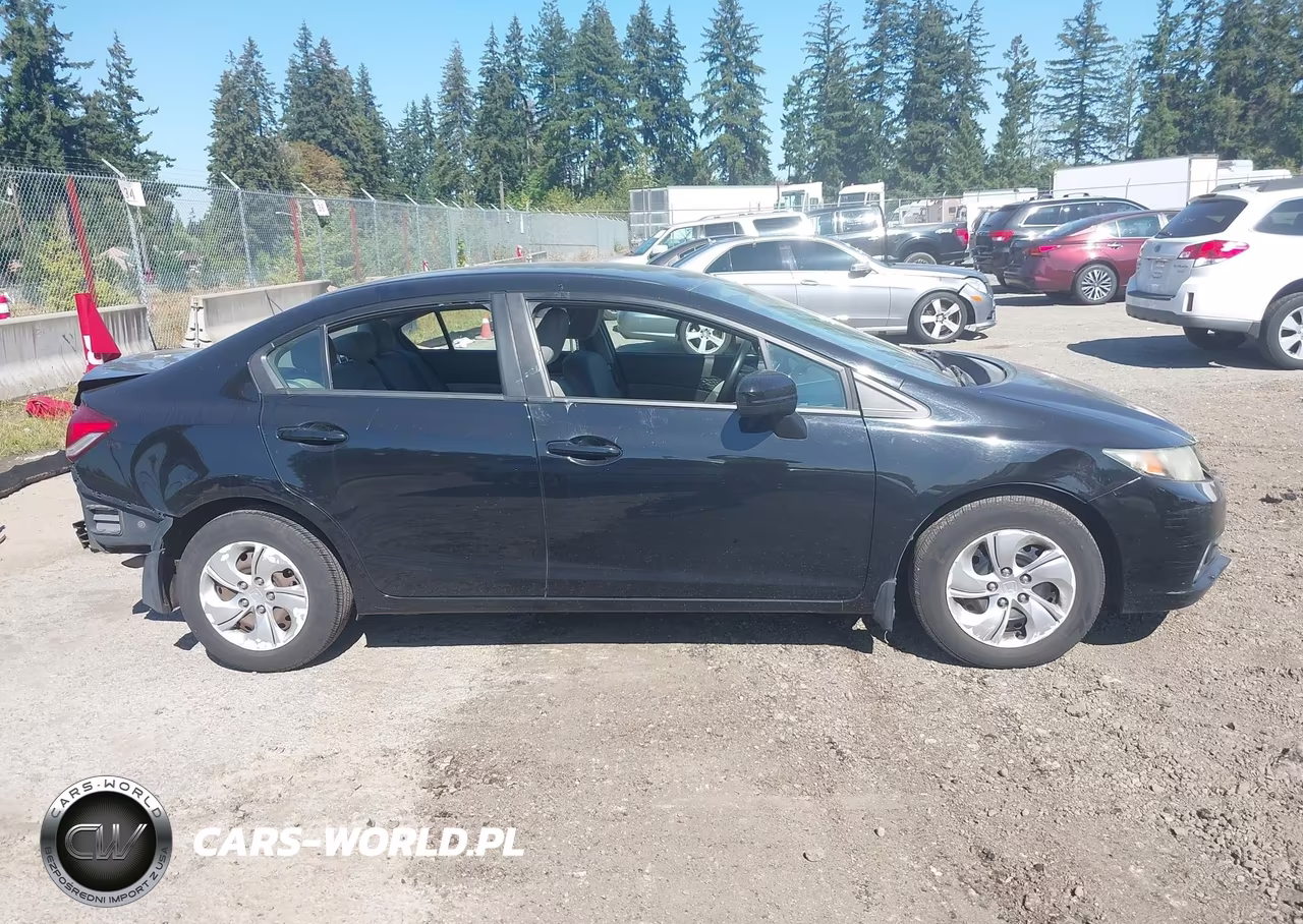 2014 Honda Civic Lx VIN:19XFB2F55EE238833 - 13