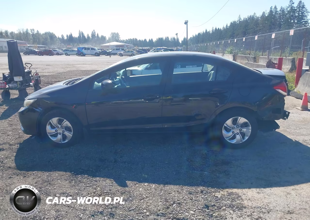 2014 Honda Civic Lx VIN:19XFB2F55EE238833 - 14