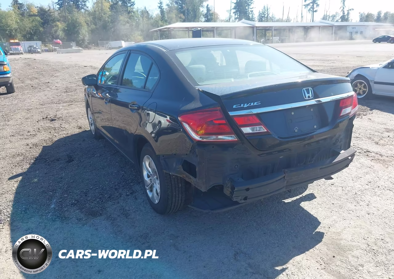 2014 Honda Civic Lx VIN:19XFB2F55EE238833 - 3