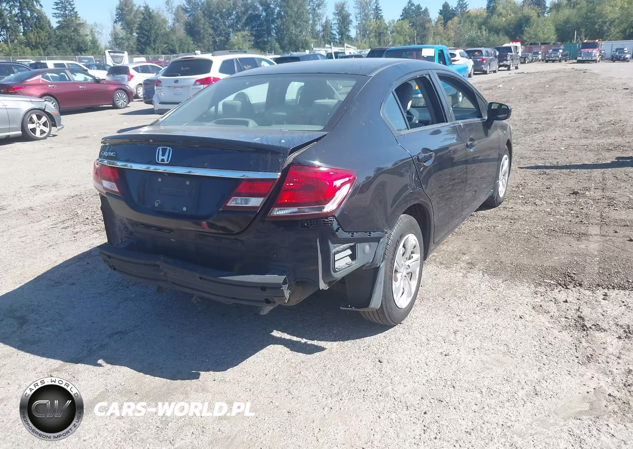 2014 Honda Civic Lx VIN:19XFB2F55EE238833 - 4