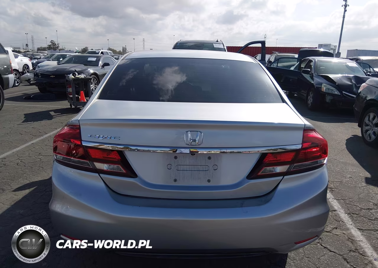 2013 Honda Civic Lx VIN:2HGFB2F55DH568962 - 15