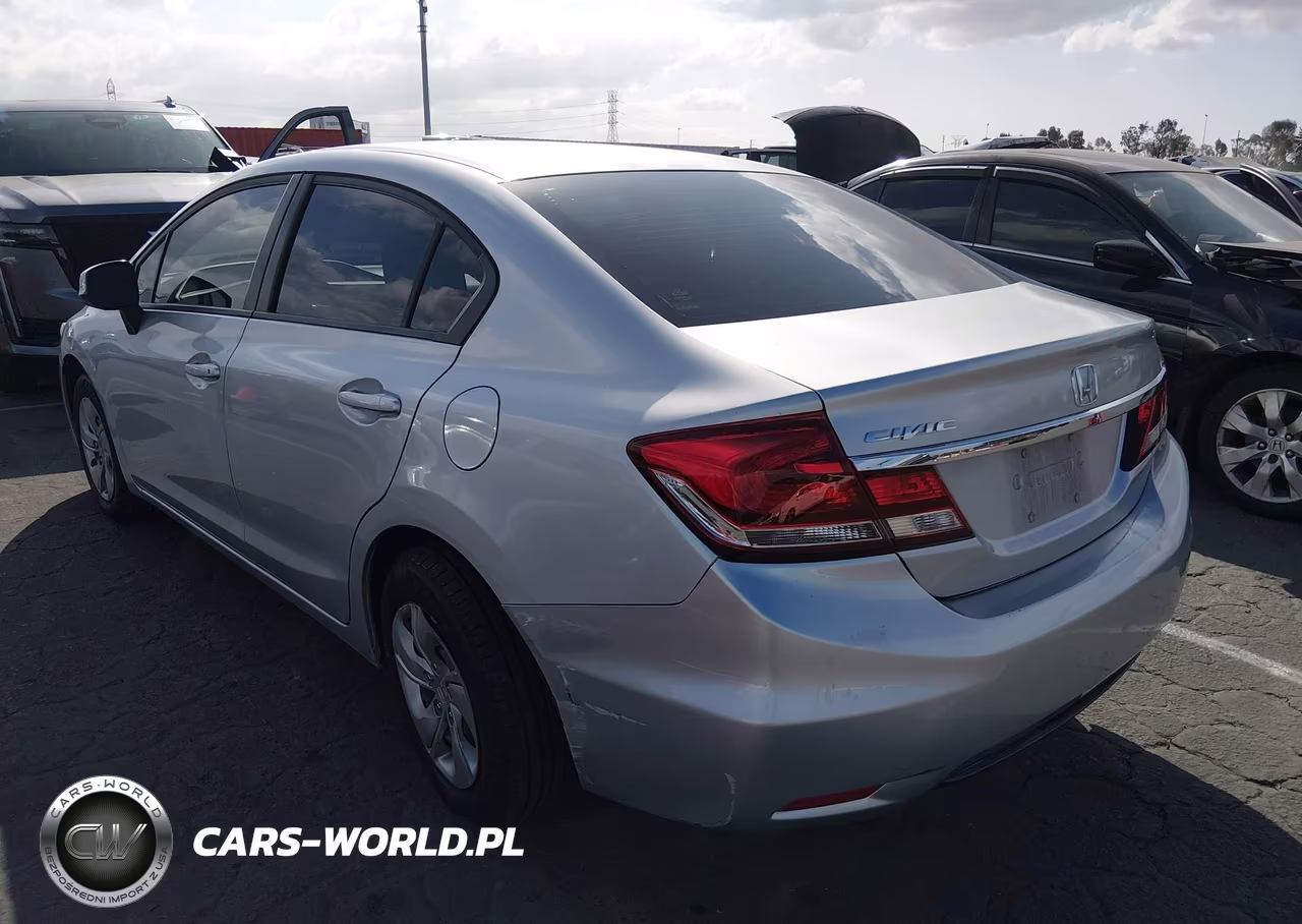 2013 Honda Civic Lx VIN:2HGFB2F55DH568962 - 3