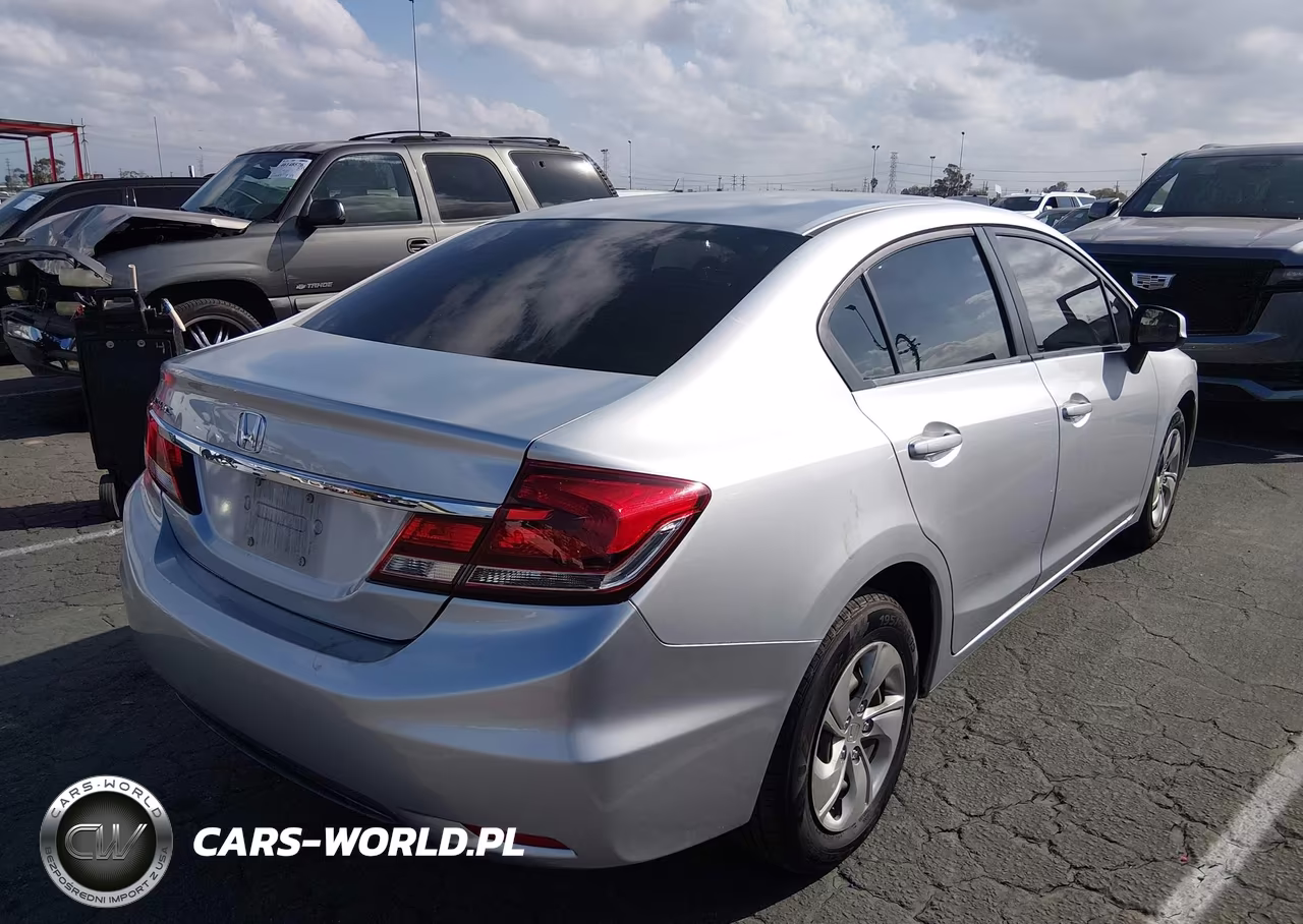 2013 Honda Civic Lx VIN:2HGFB2F55DH568962 - 4