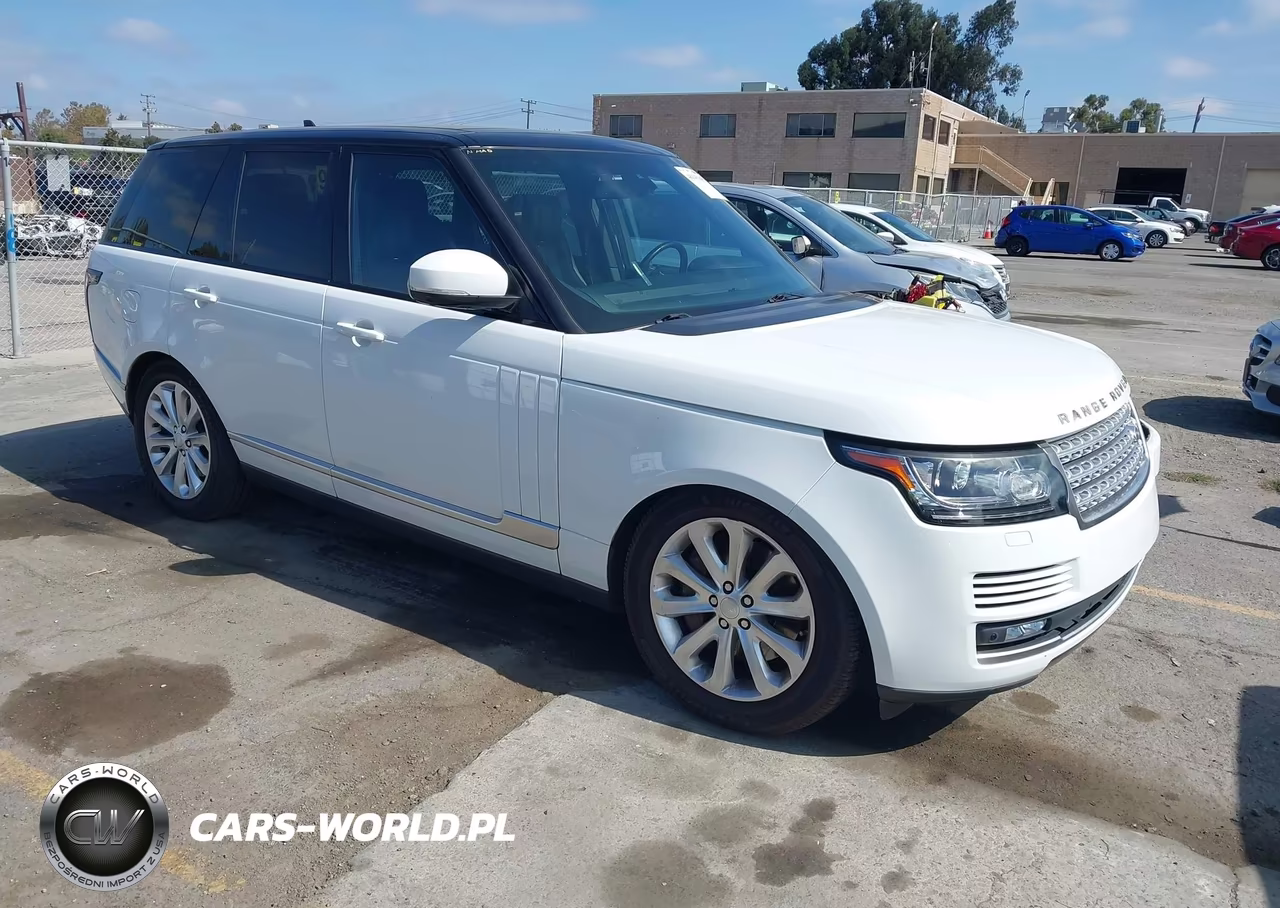 2016 Land Rover Range Rover 3.0L V6 Supercharged Hse