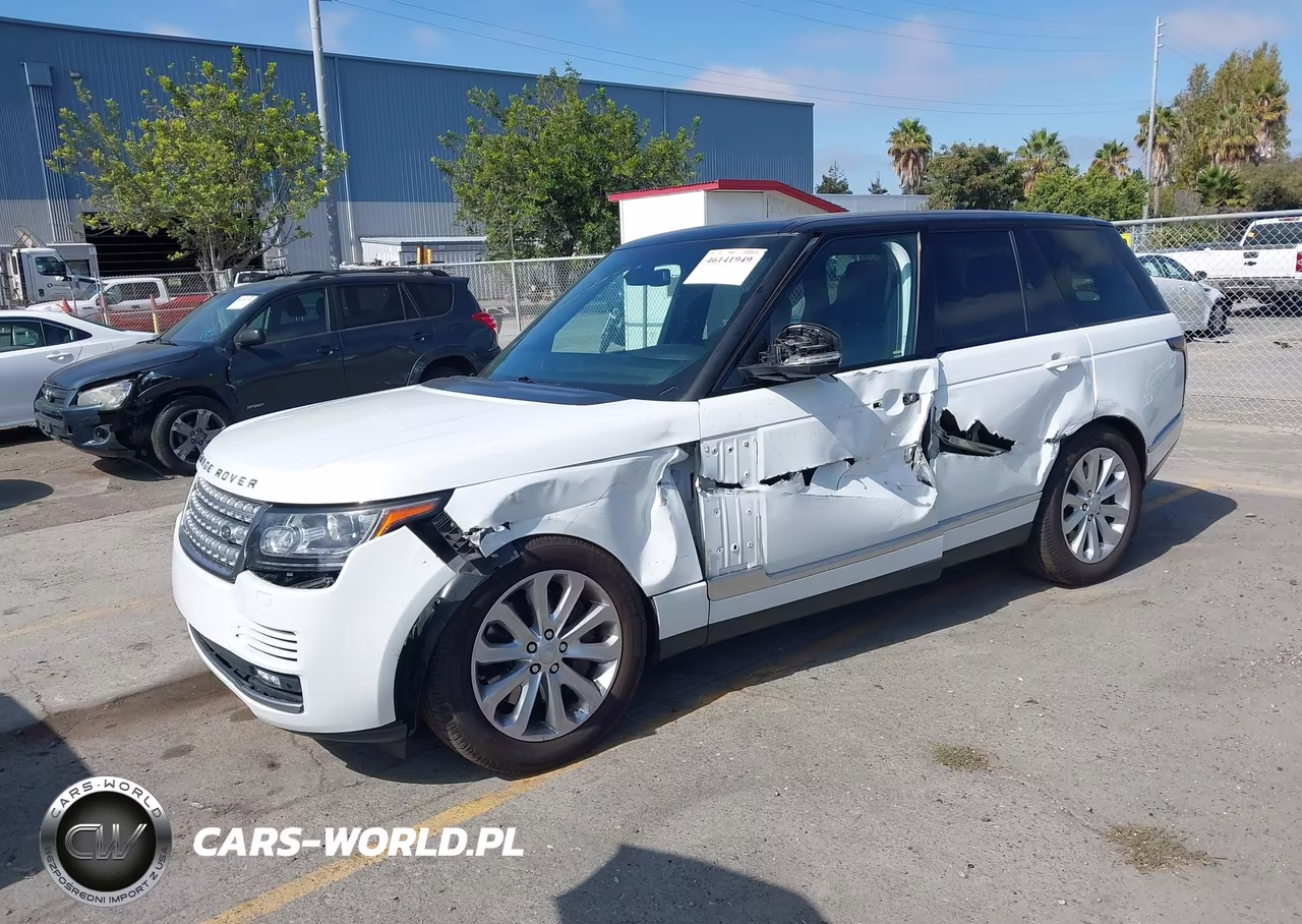 2016 Land Rover Range Rover 3.0L V6 Supercharged Hse VIN:SALGS2PF9GA288208 - 2