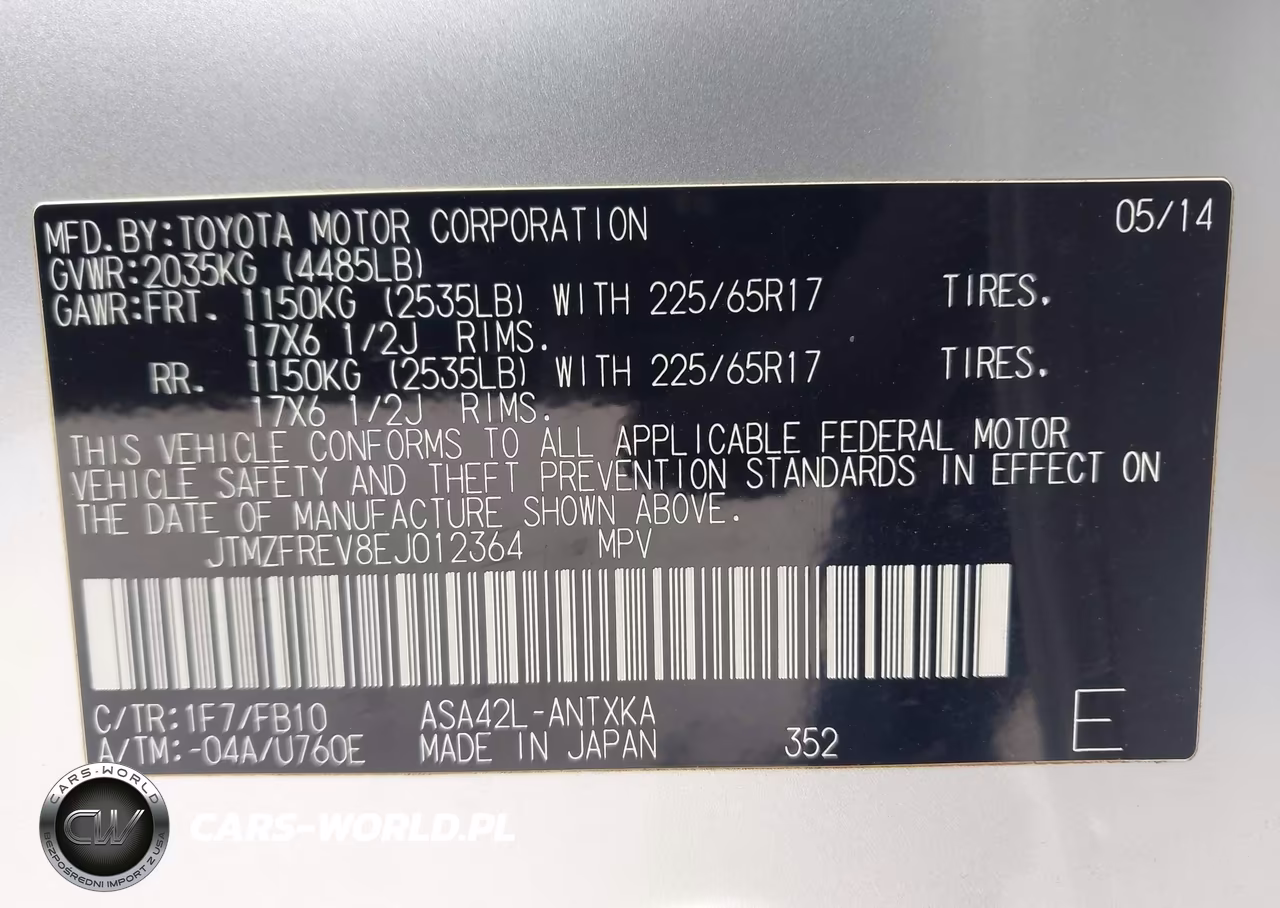 2014 Toyota Rav4 Le VIN:JTMZFREV8EJ012364 - 9