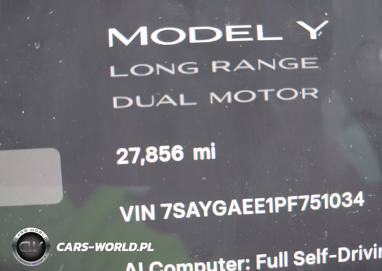 2023 Tesla Model Y Awd-Long Range Dual Motor All-Wheel Drive VIN:7SAYGAEE1PF751034 - 14