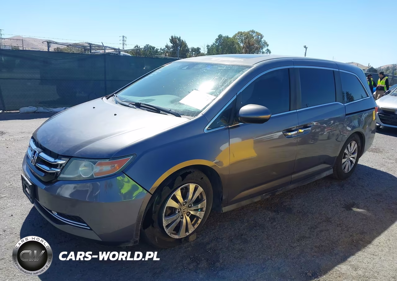 2015 Honda Odyssey Ex-L VIN:5FNRL5H67FB067600 - 2