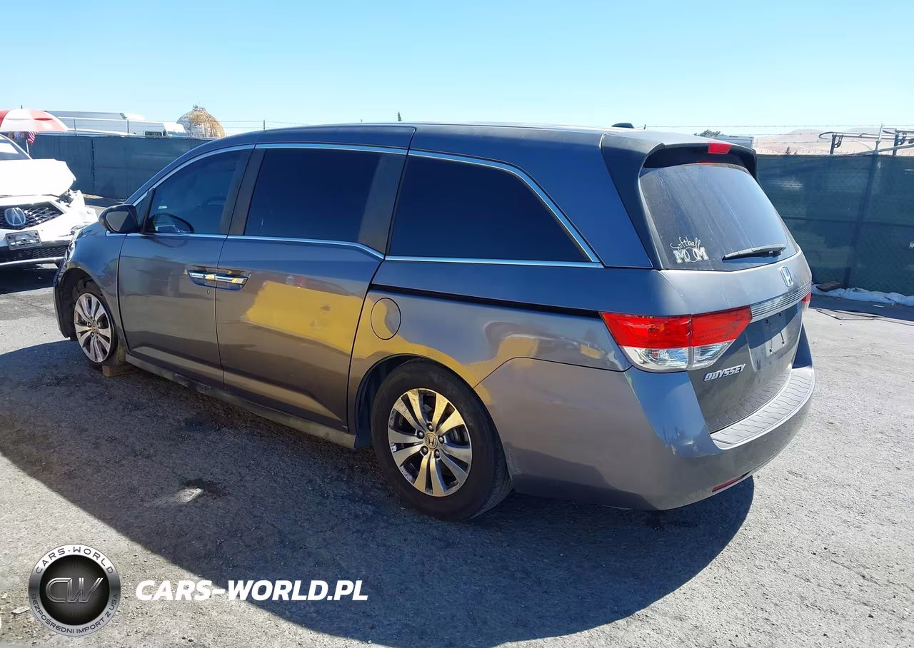 2015 Honda Odyssey Ex-L VIN:5FNRL5H67FB067600 - 3