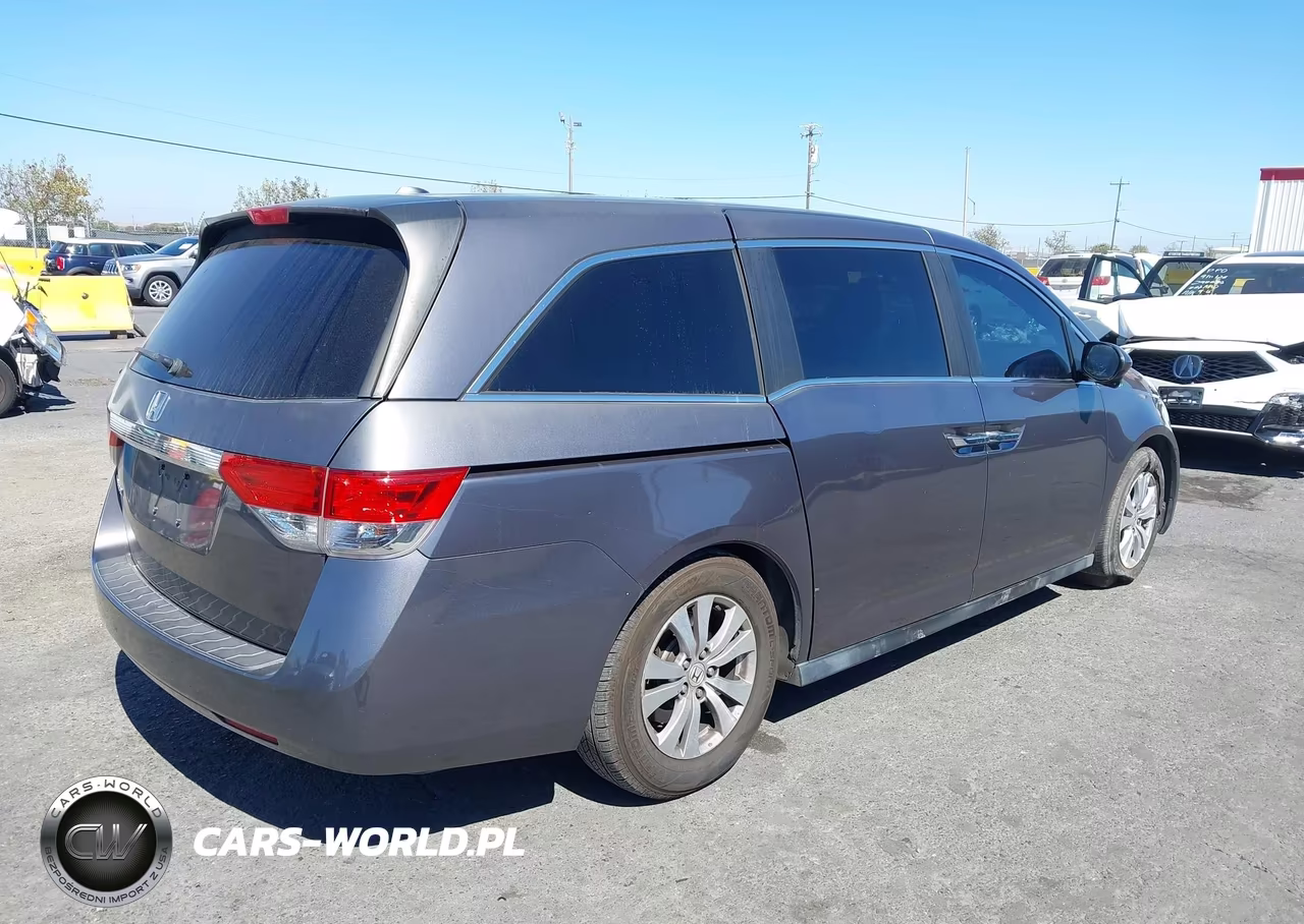 2015 Honda Odyssey Ex-L VIN:5FNRL5H67FB067600 - 4