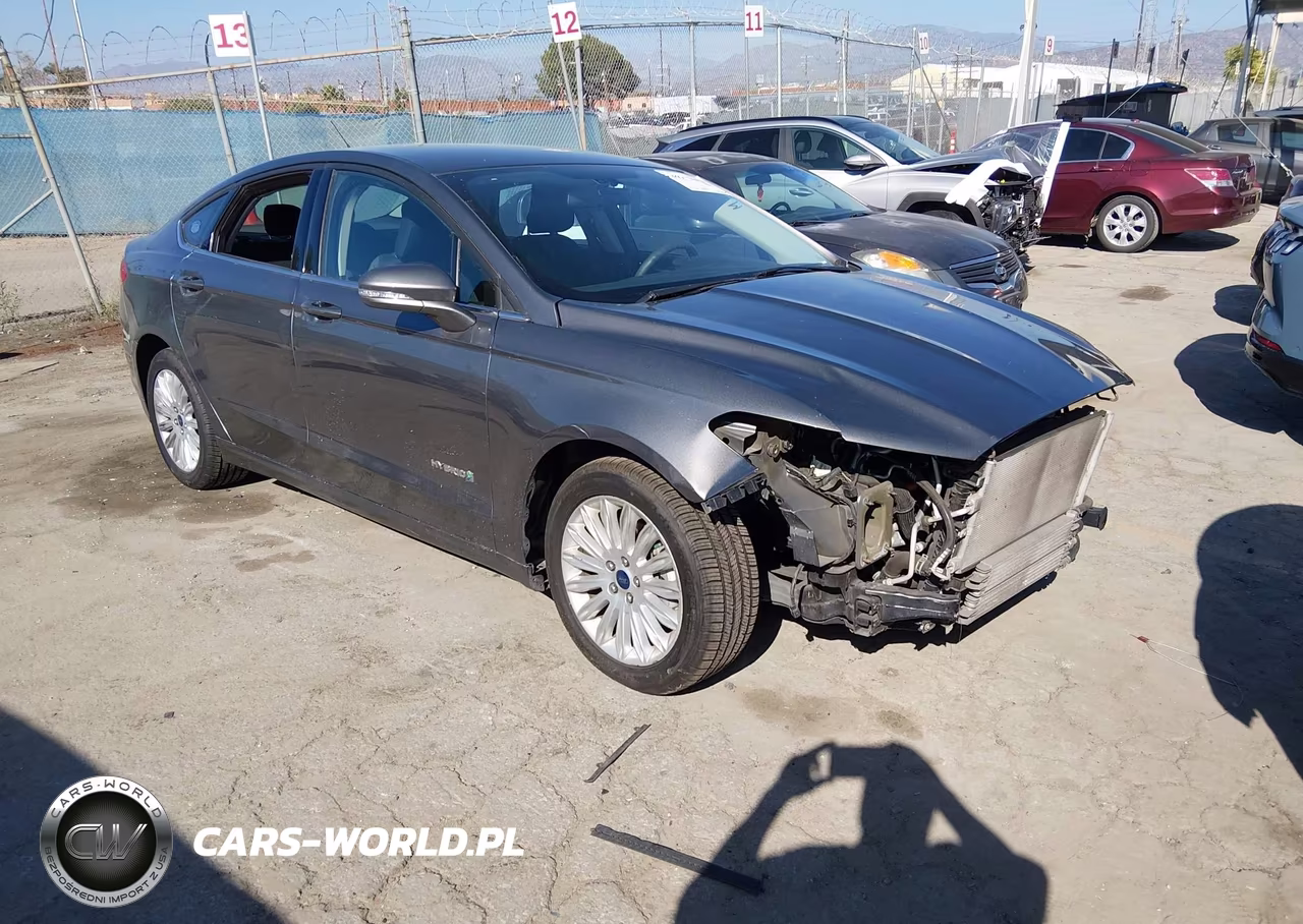 2014 Ford Fusion Hybrid Se VIN:3FA6P0LU5ER256054 - 1