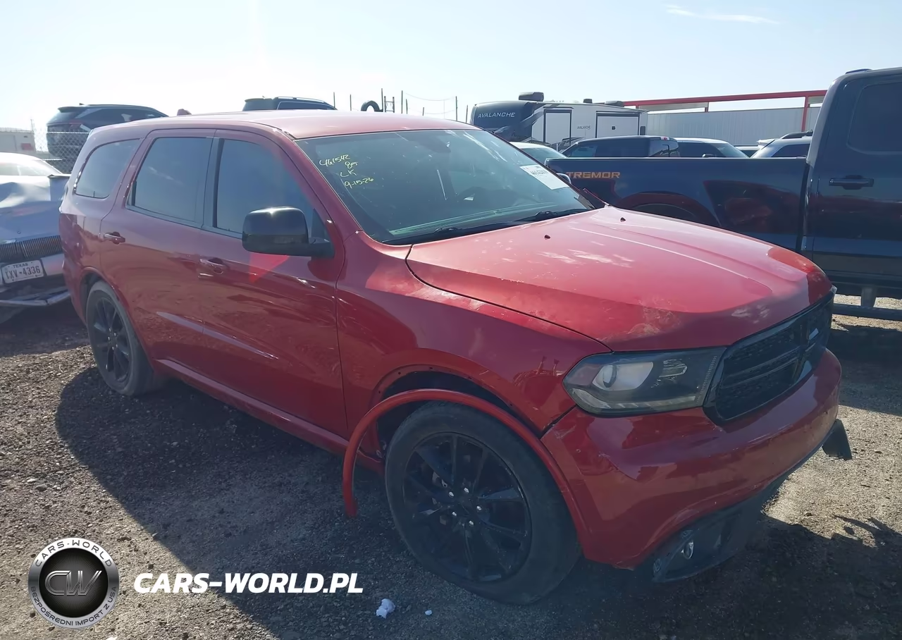 2018 Dodge Durango Sxt Rwd