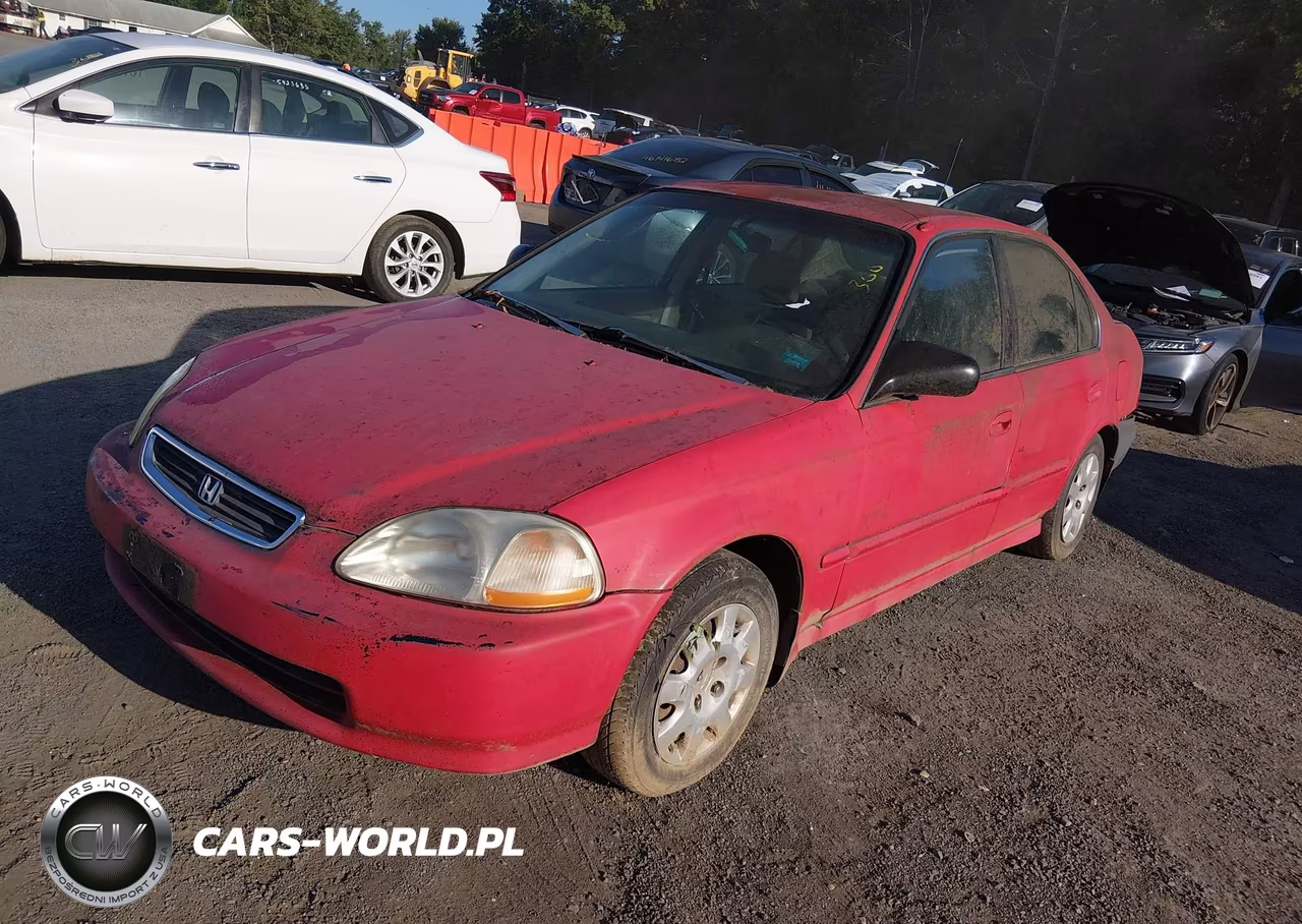 1998 Honda Civic Lx VIN:2HGEJ6671WH517310 - 2