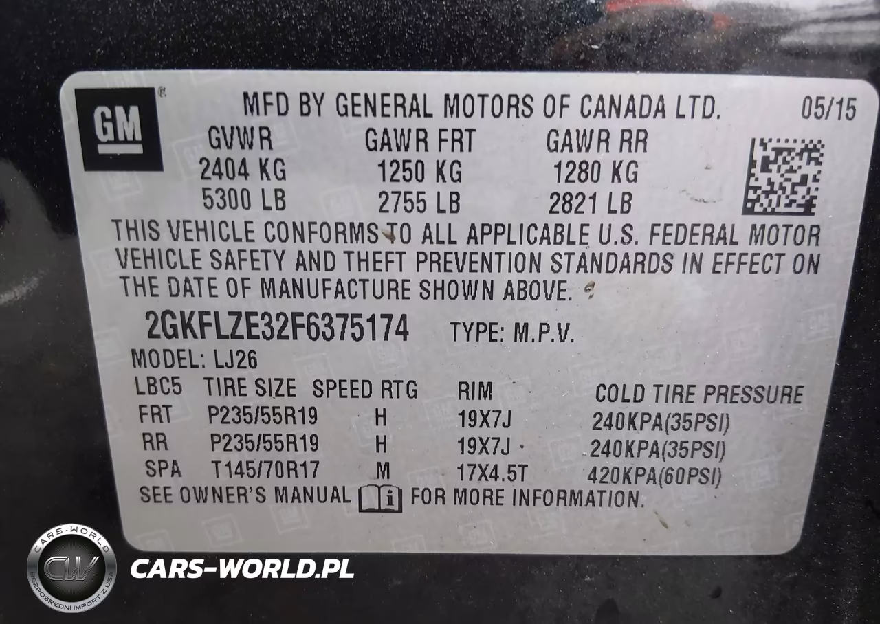 2015 GMC Terrain Denali VIN:2GKFLZE32F6375174 - 9