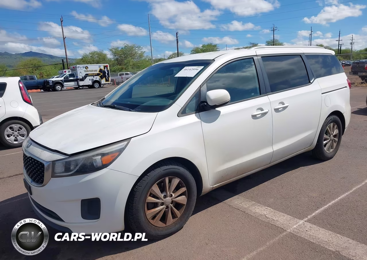 2016 Kia Sedona Lx VIN:KNDMB5C19G6196993 - 2