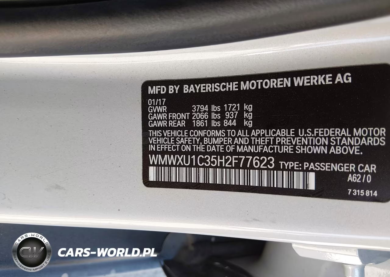 2017 Mini Hardtop Cooper VIN:WMWXU1C35H2F77623 - 9