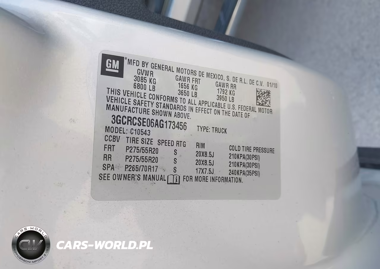 2010 Chevrolet Silverado 1500 Lt VIN:3GCRCSE06AG173456 - 9