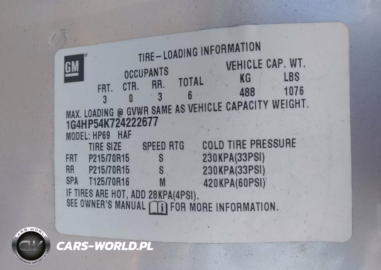 2002 Buick Lesabre Custom VIN:1G4HP54K724222677 - 9