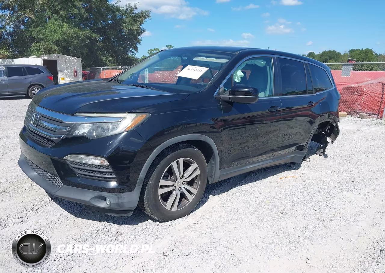 2016 Honda Pilot Ex-L VIN:5FNYF5H88GB017228 - 2