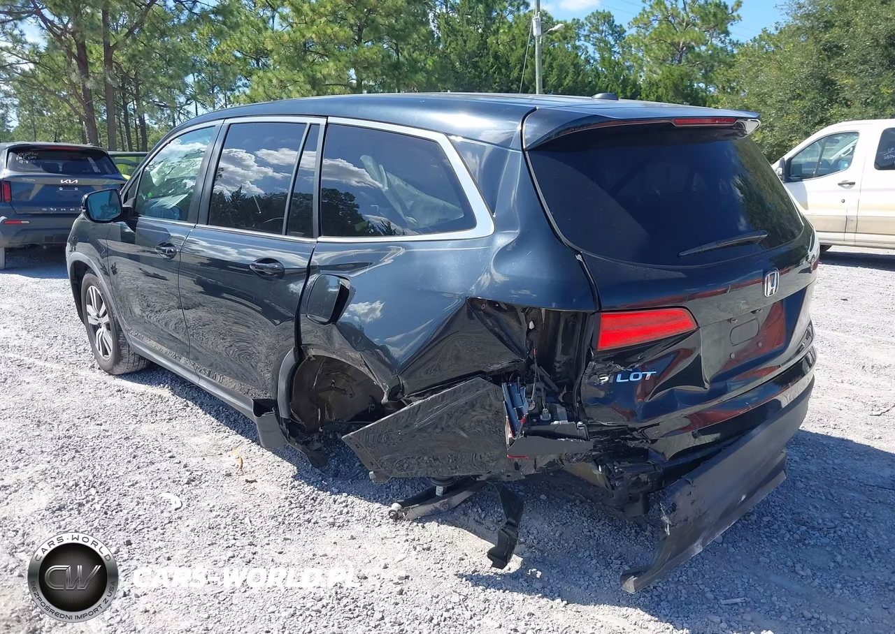 2016 Honda Pilot Ex-L VIN:5FNYF5H88GB017228 - 3