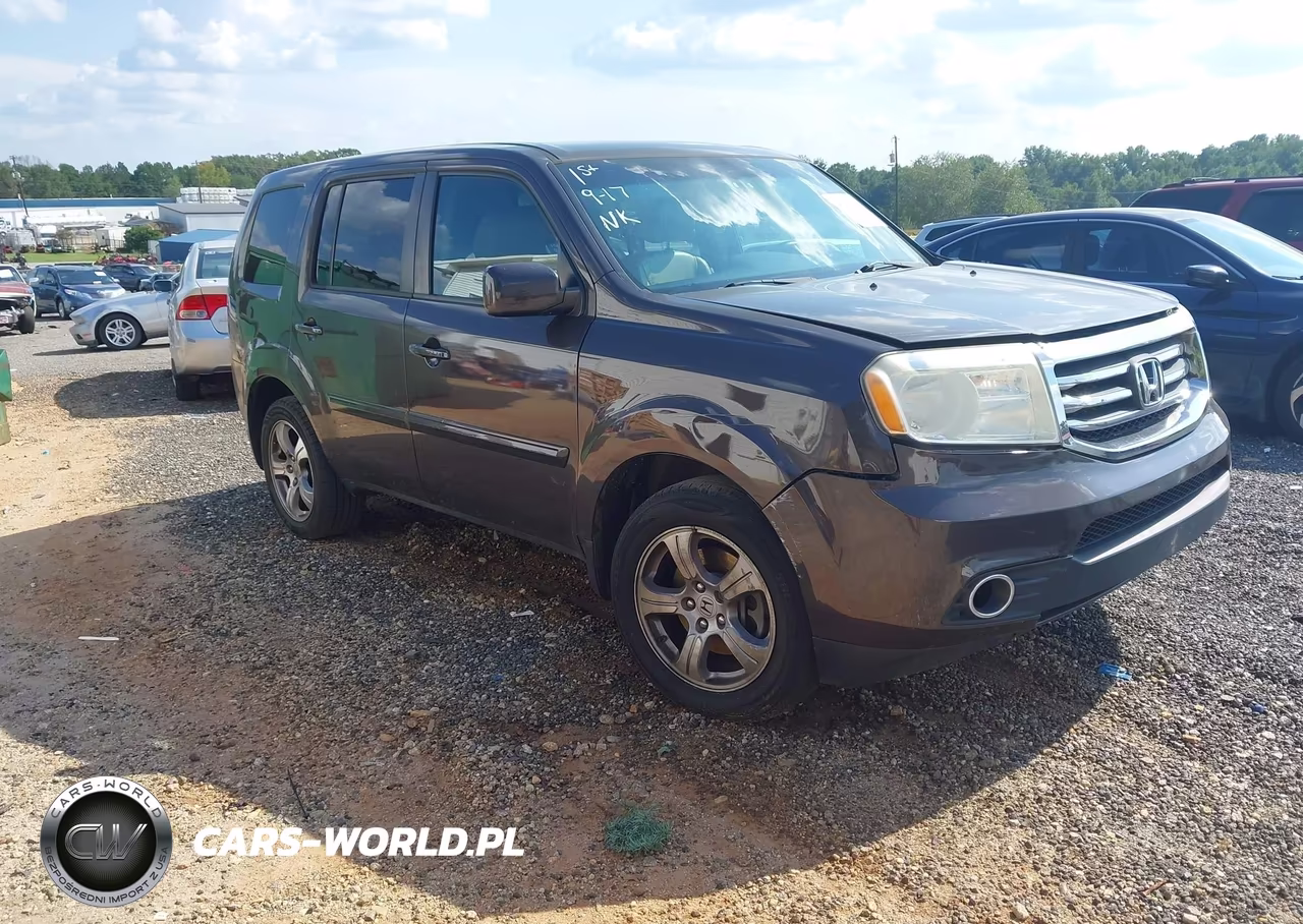 2013 Honda Pilot Ex-L VIN:5FNYF3H56DB002751 - 1