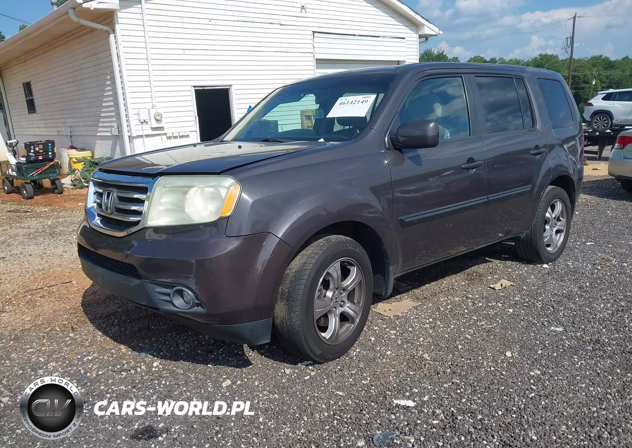 2013 Honda Pilot Ex-L VIN:5FNYF3H56DB002751 - 2