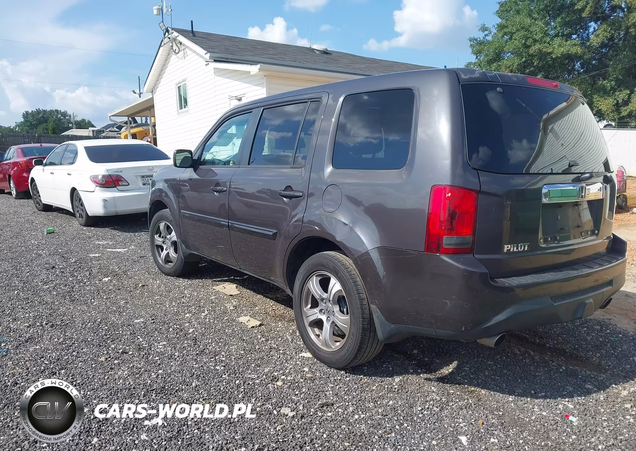 2013 Honda Pilot Ex-L VIN:5FNYF3H56DB002751 - 3