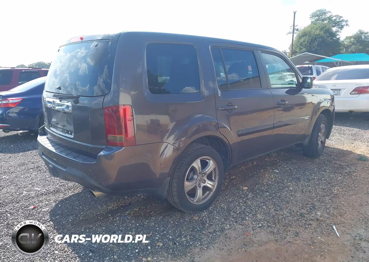 2013 Honda Pilot Ex-L VIN:5FNYF3H56DB002751 - 4