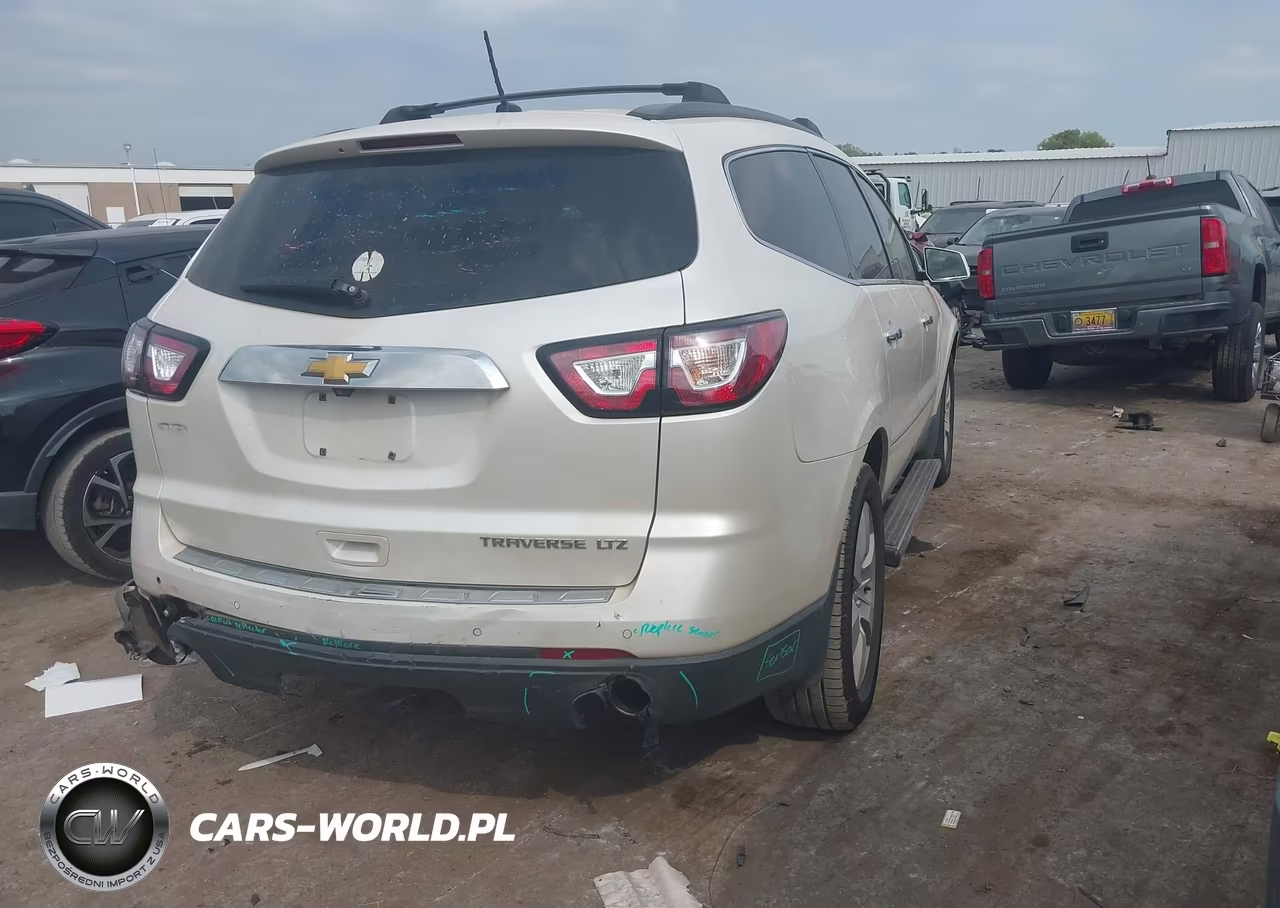 2015 Chevrolet Traverse Ltz VIN:1GNKRJKD3FJ334571 - 4