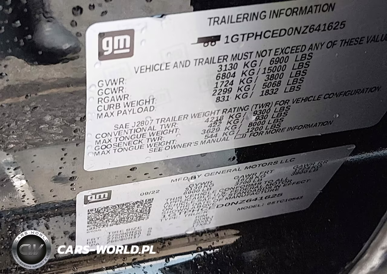 2022 GMC Sierra 1500 2Wd Short Box Elevation VIN:1GTPHCED0NZ641625 - 9