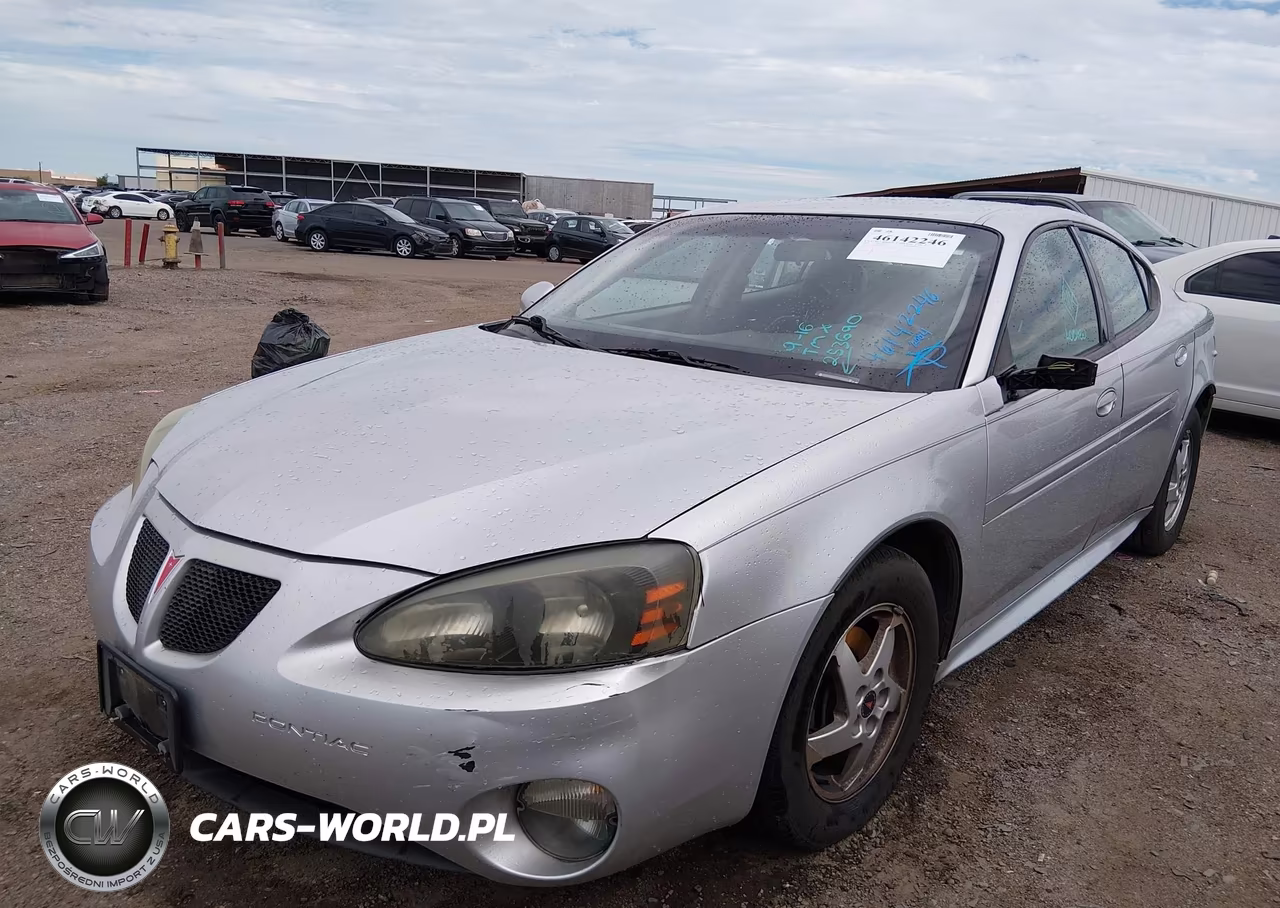 2004 Pontiac Grand Prix Gt2 VIN:2G2WS542441253690 - 2