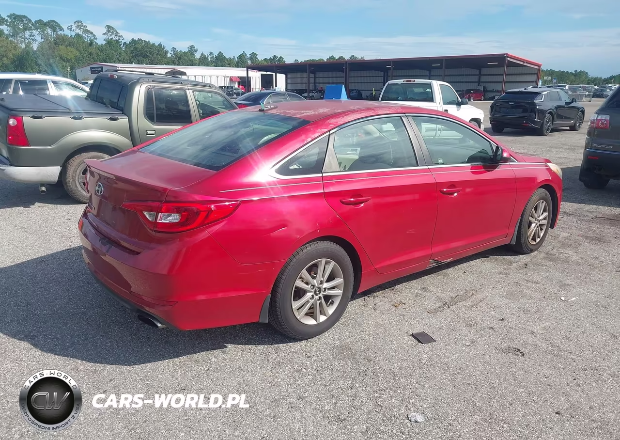 2017 Hyundai Sonata Se VIN:5NPE24AF6HH577849 - 4