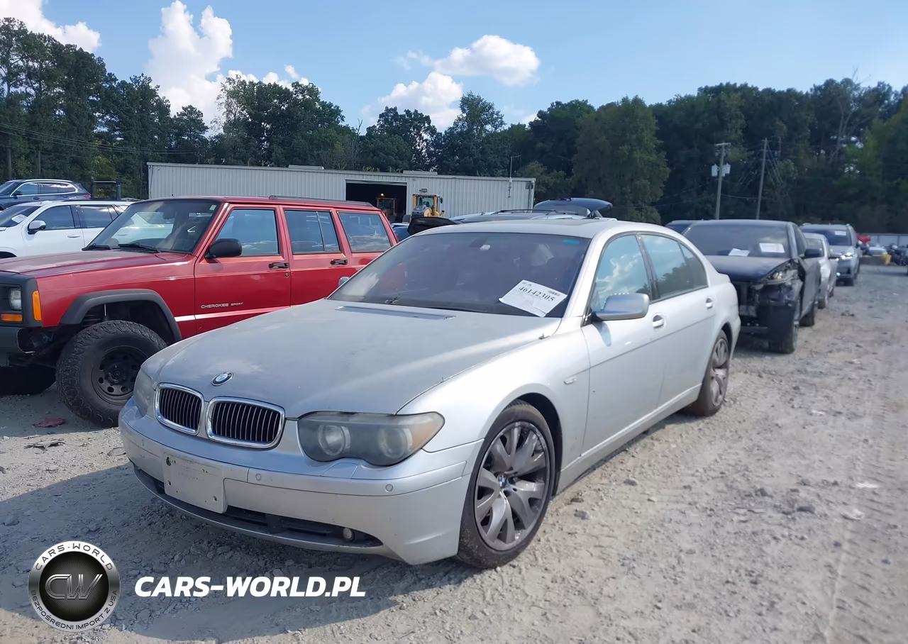 2003 BMW 745Li VIN:WBAGN634X3DR19922 - 2