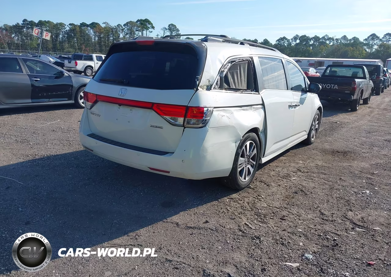 2016 Honda Odyssey Touring-Touring Elite VIN:5FNRL5H93GB032449 - 4