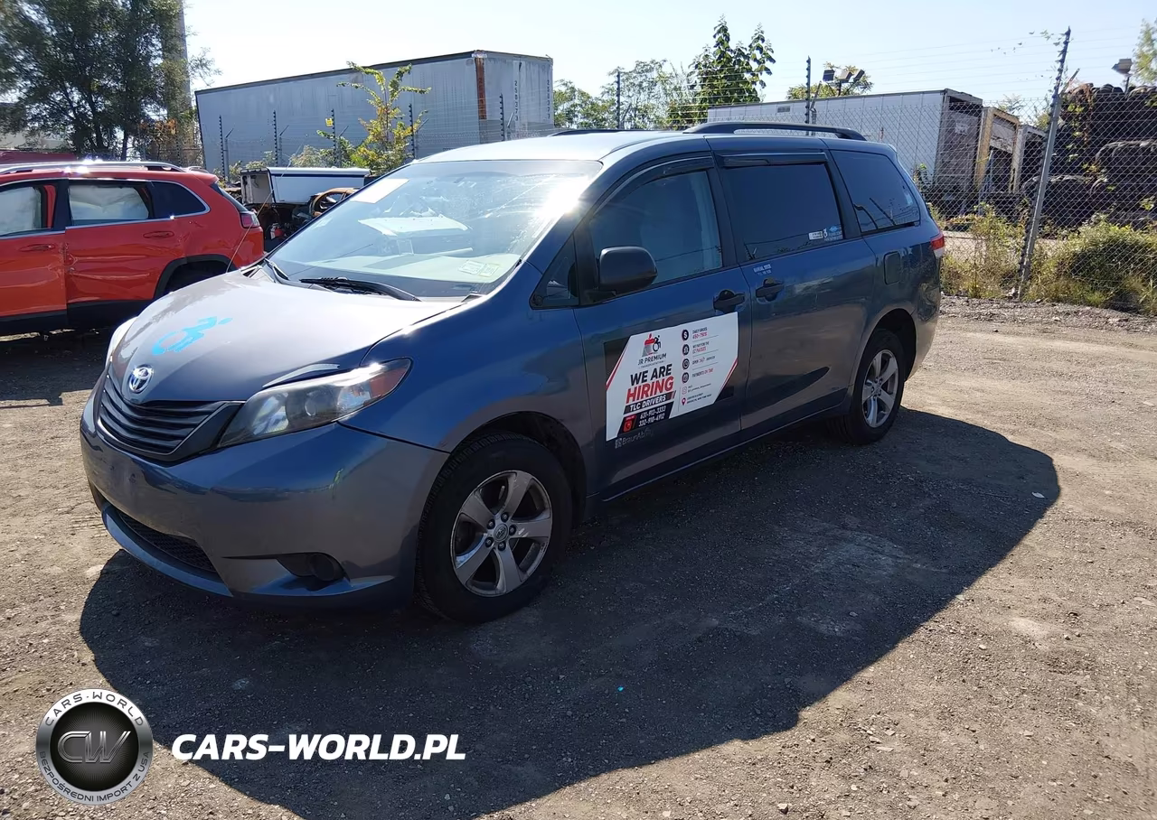 2014 Toyota Sienna L V6 7 Passenger VIN:5TDZK3DC5ES479253 - 2
