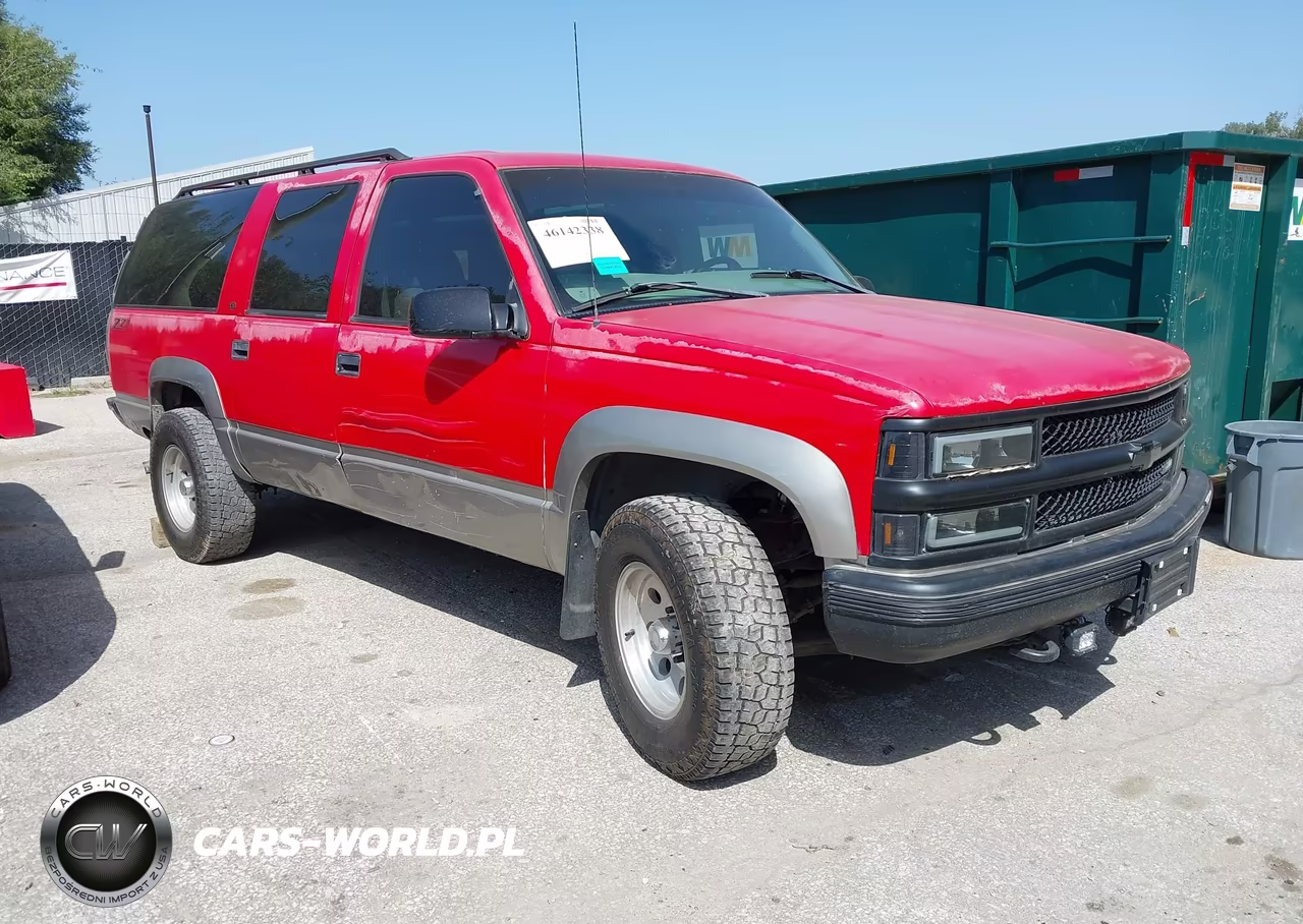1999 Chevrolet Suburban 1500 Lt VIN:1GNFK16R7XJ361396 - 1