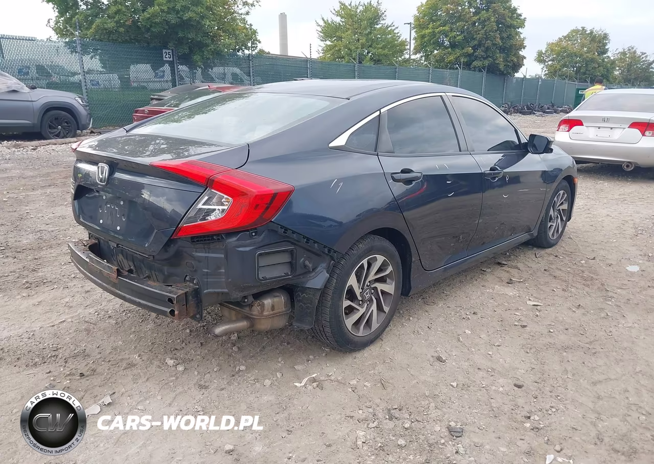 2016 Honda Civic Ex VIN:19XFC2F77GE201302 - 4