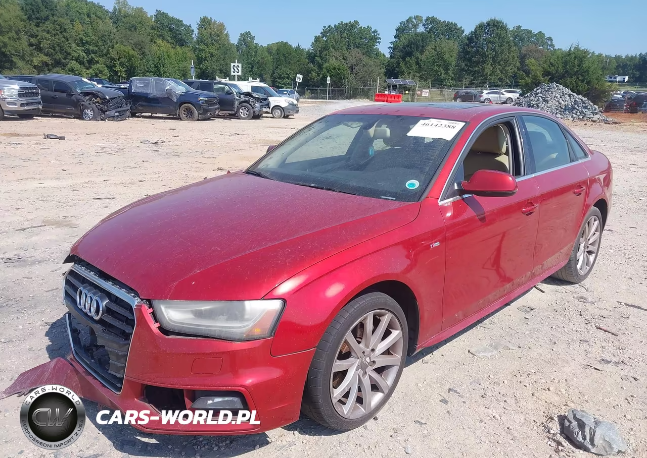 2014 Audi A4 2.0T Premium VIN:WAUAFAFL6EN000666 - 2