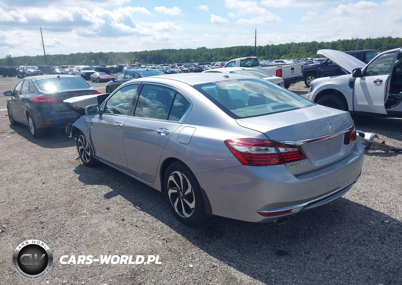2017 Honda Accord Ex-L V6 VIN:1HGCR3F86HA018317 - 3