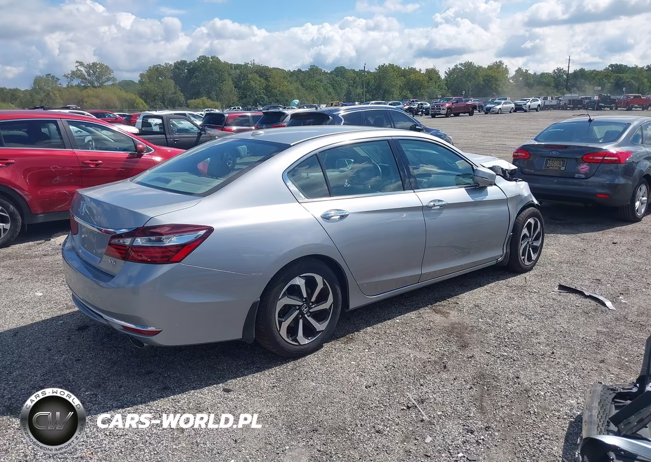 2017 Honda Accord Ex-L V6 VIN:1HGCR3F86HA018317 - 4