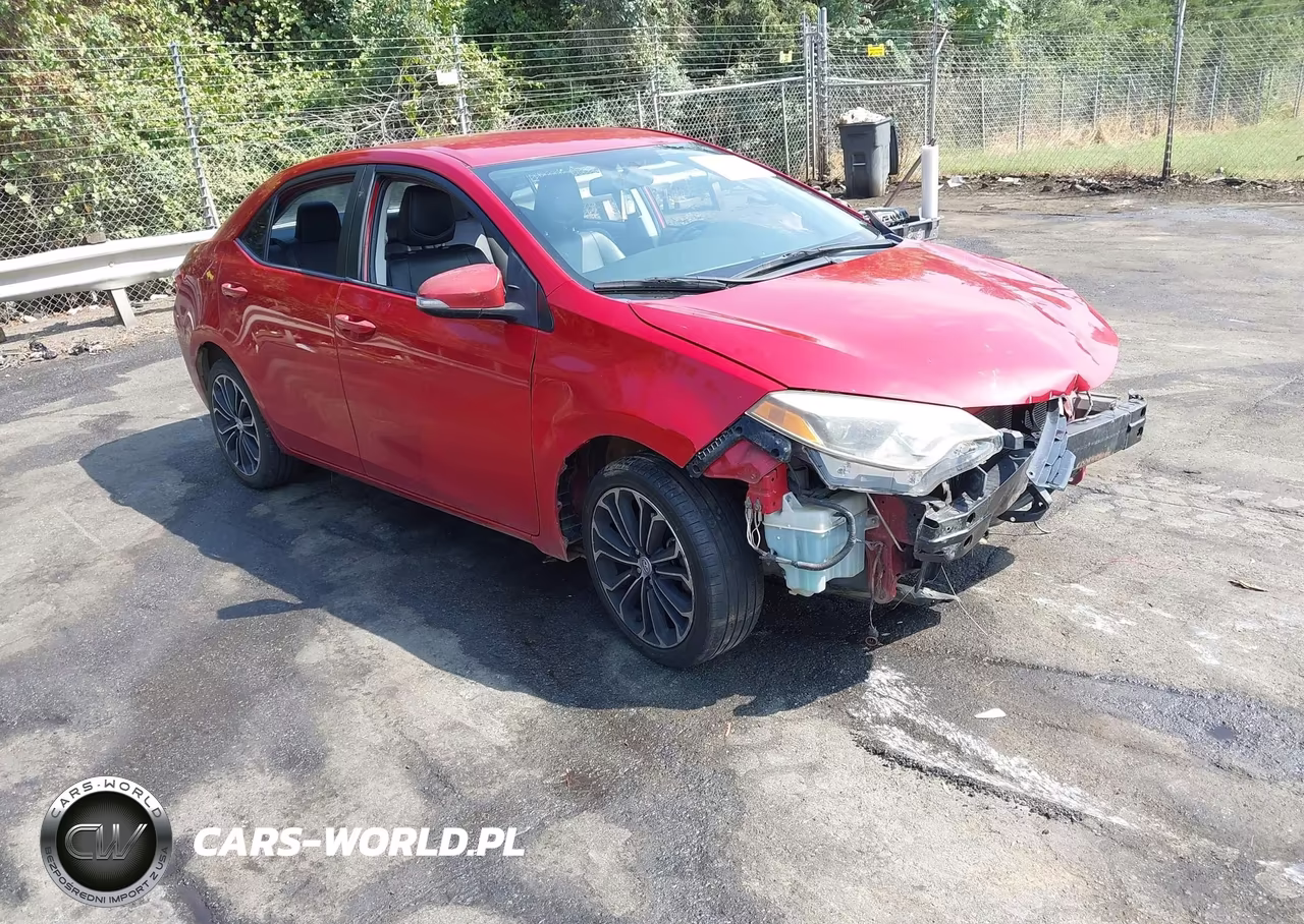 2014 Toyota Corolla S Plus