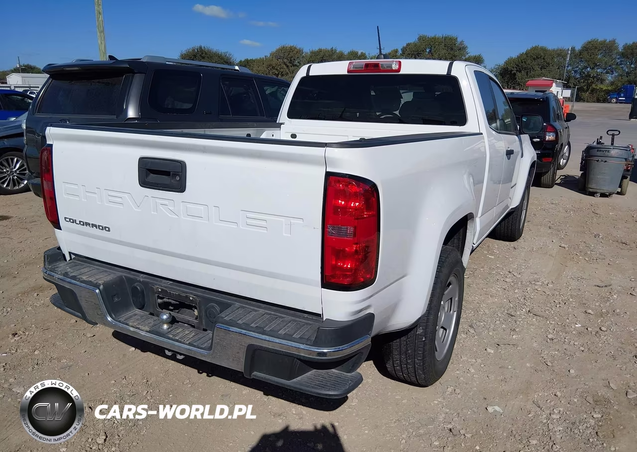 2021 Chevrolet Colorado 2Wd Long Box Wt VIN:1GCHSBEA6M1160118 - 4
